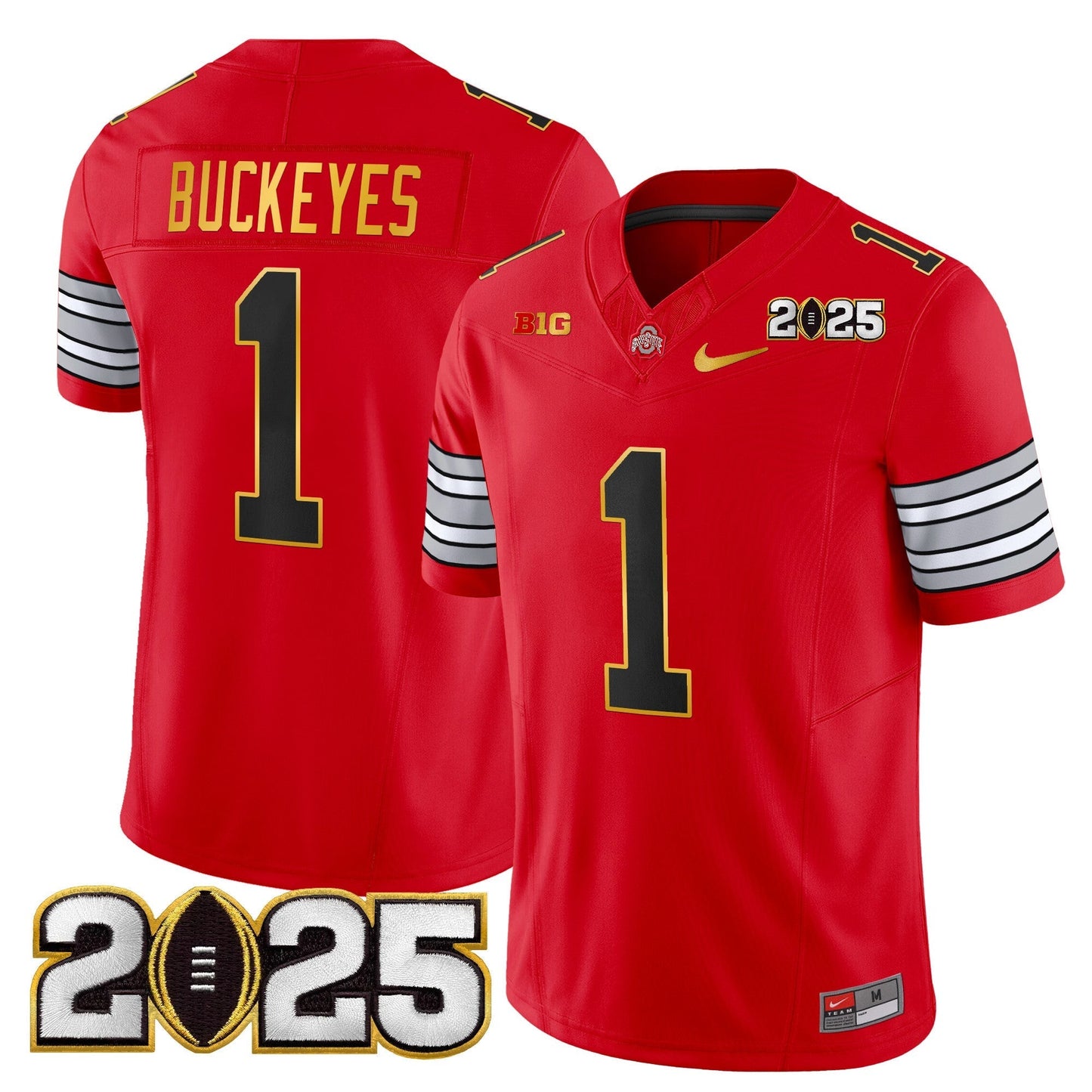 Red - #1 Buckeyes