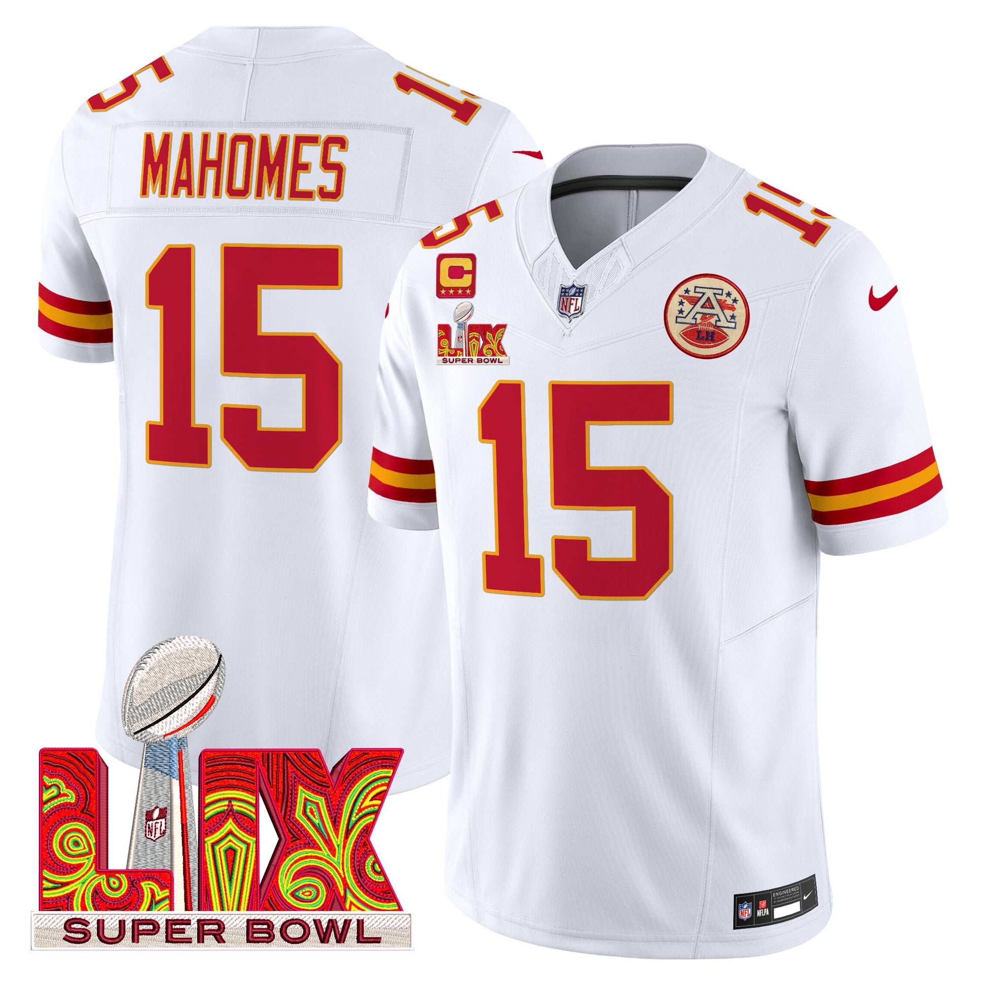 White - Patrick Mahomes