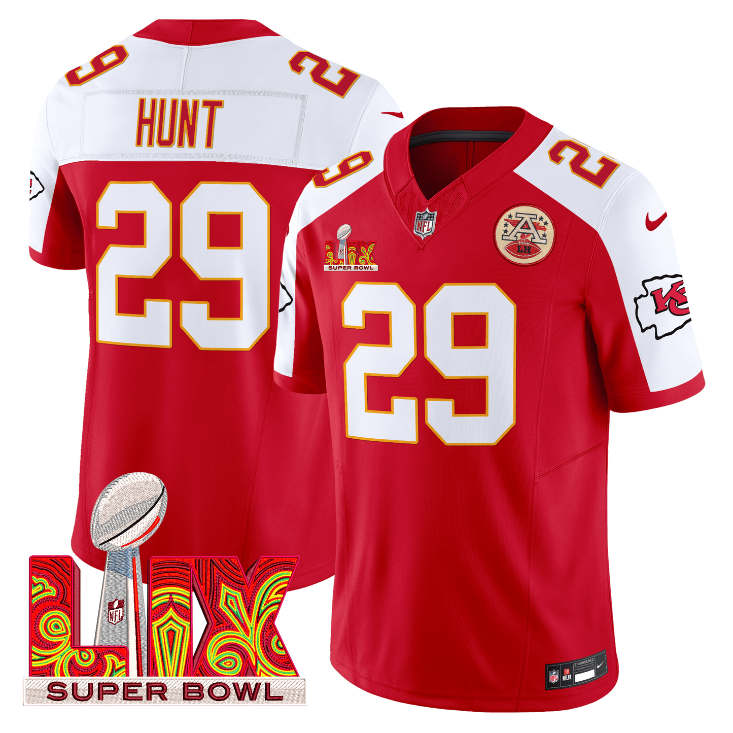 Red Alternate - Kareem Hunt