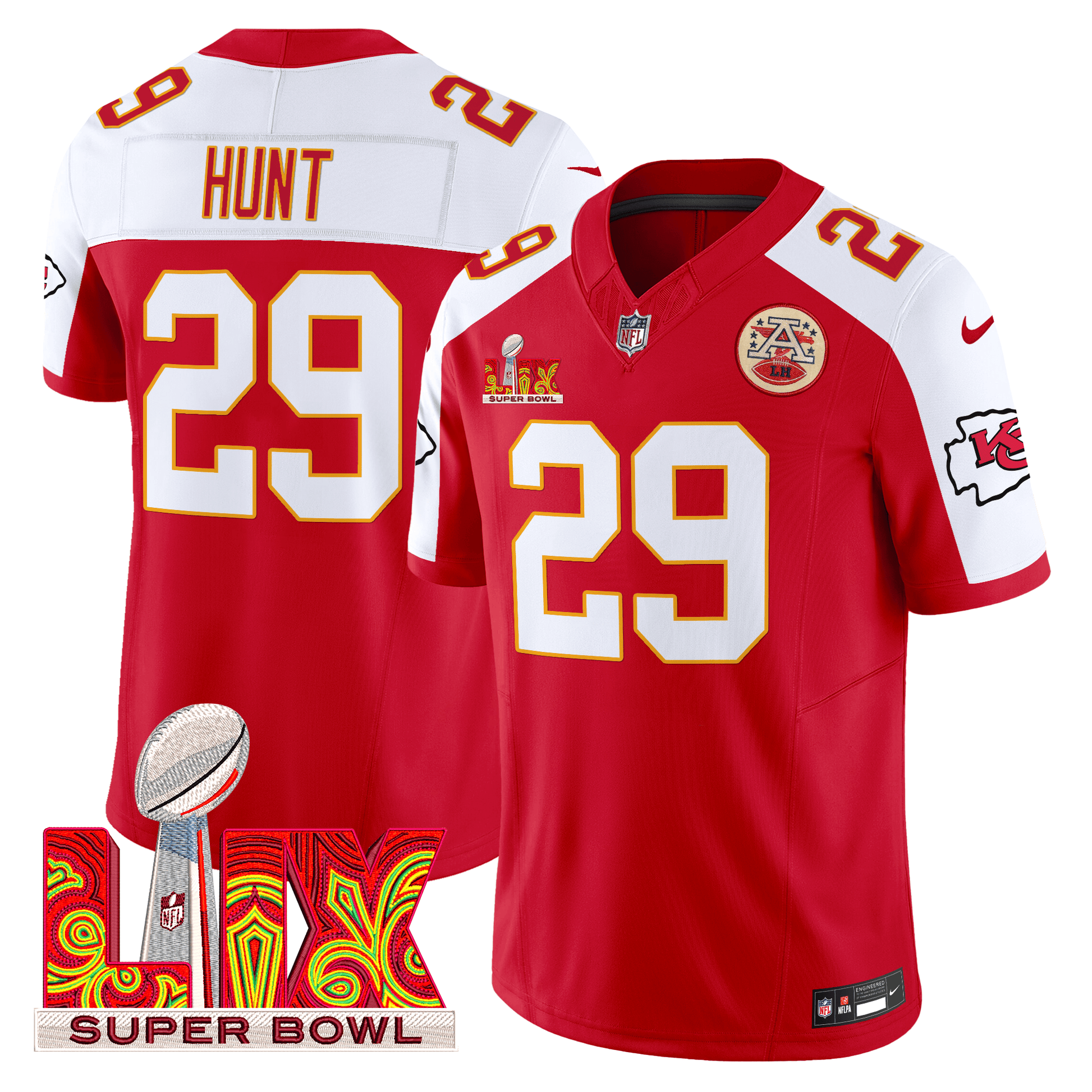 Red Alternate - Kareem Hunt