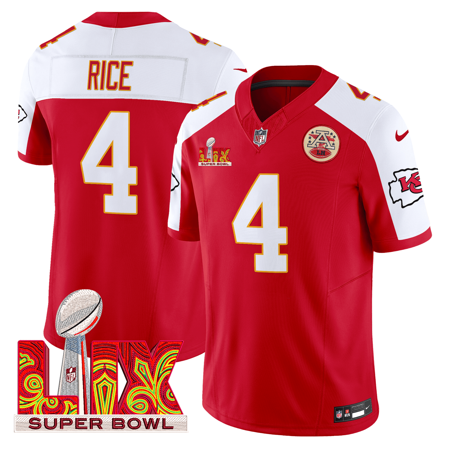 Red Alternate - Rashee Rice
