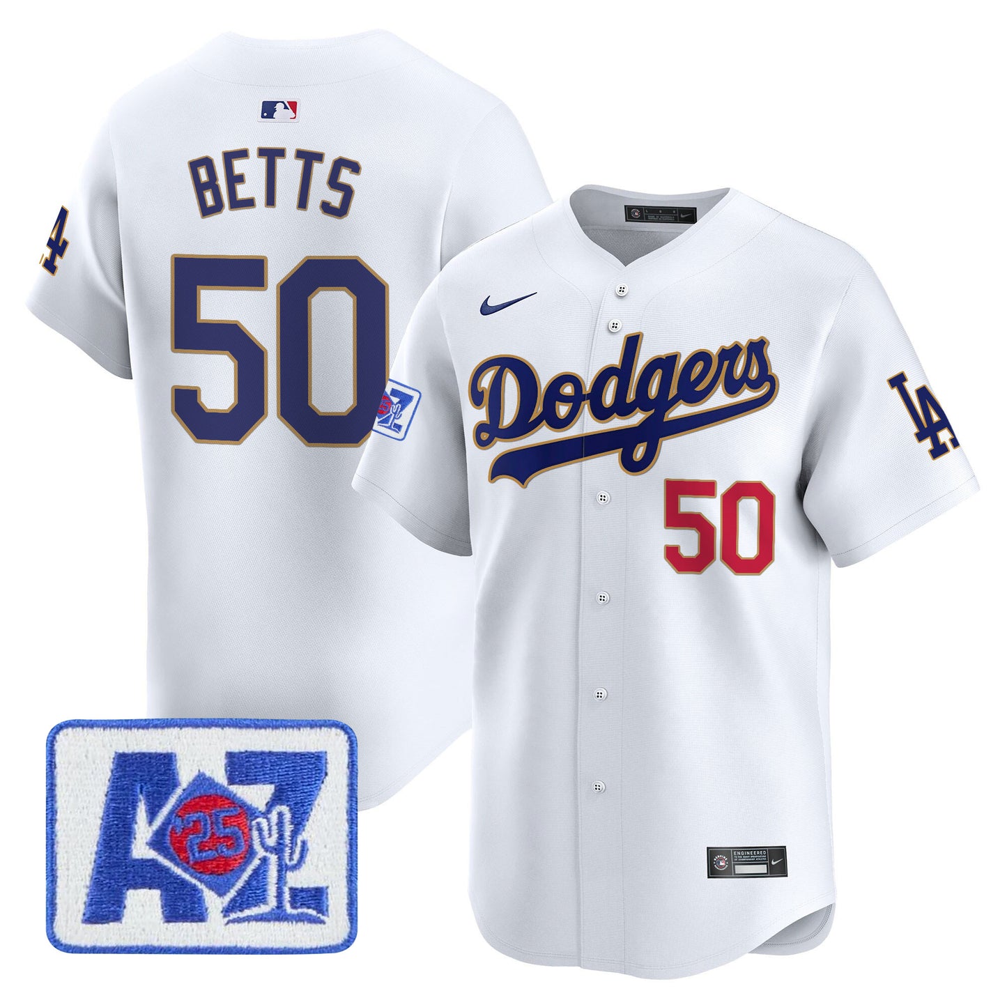 White - Mookie Betts