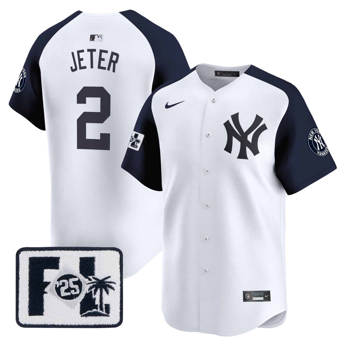 White Alternate - Derek Jeter