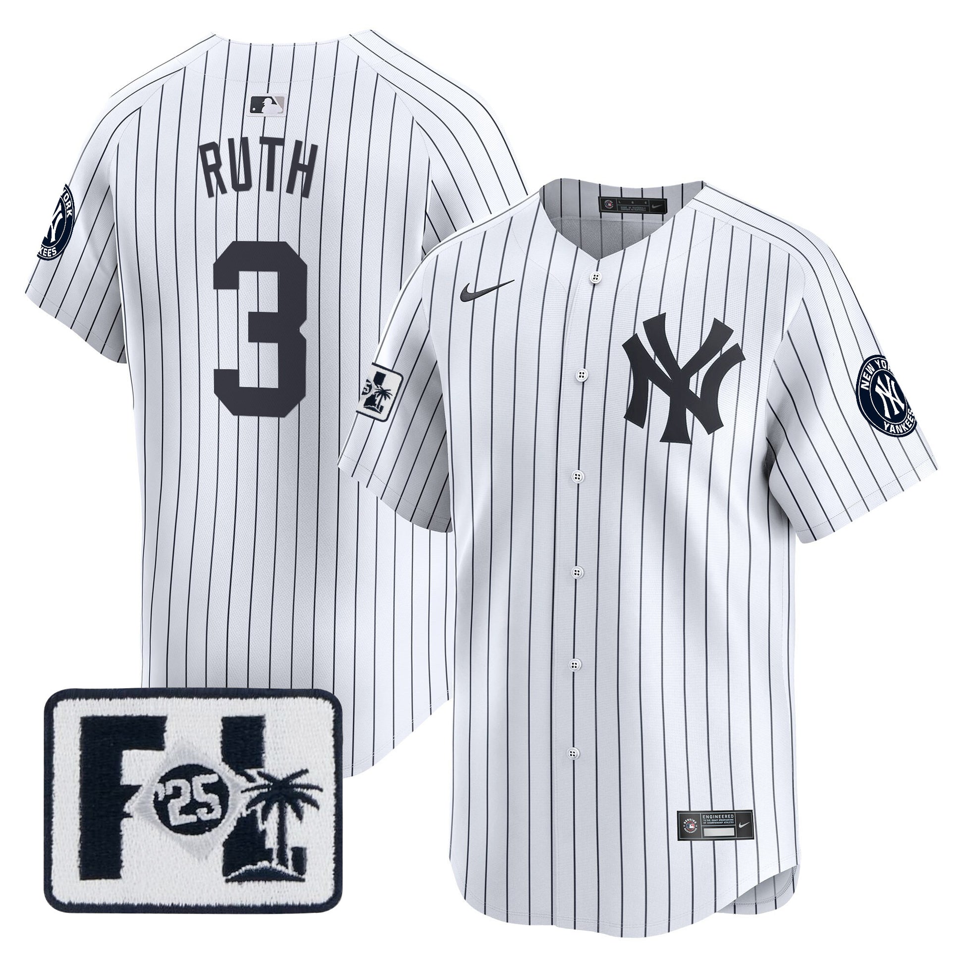 White - Babe Ruth