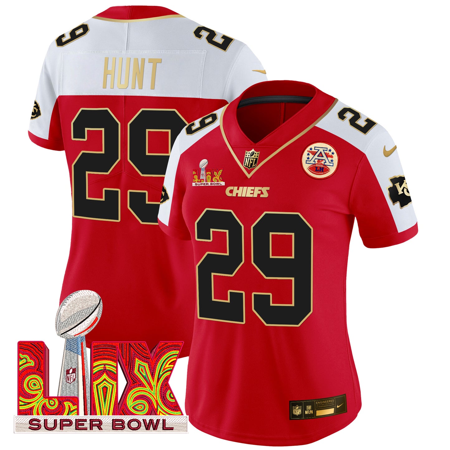 Red Alternate - Kareem Hunt