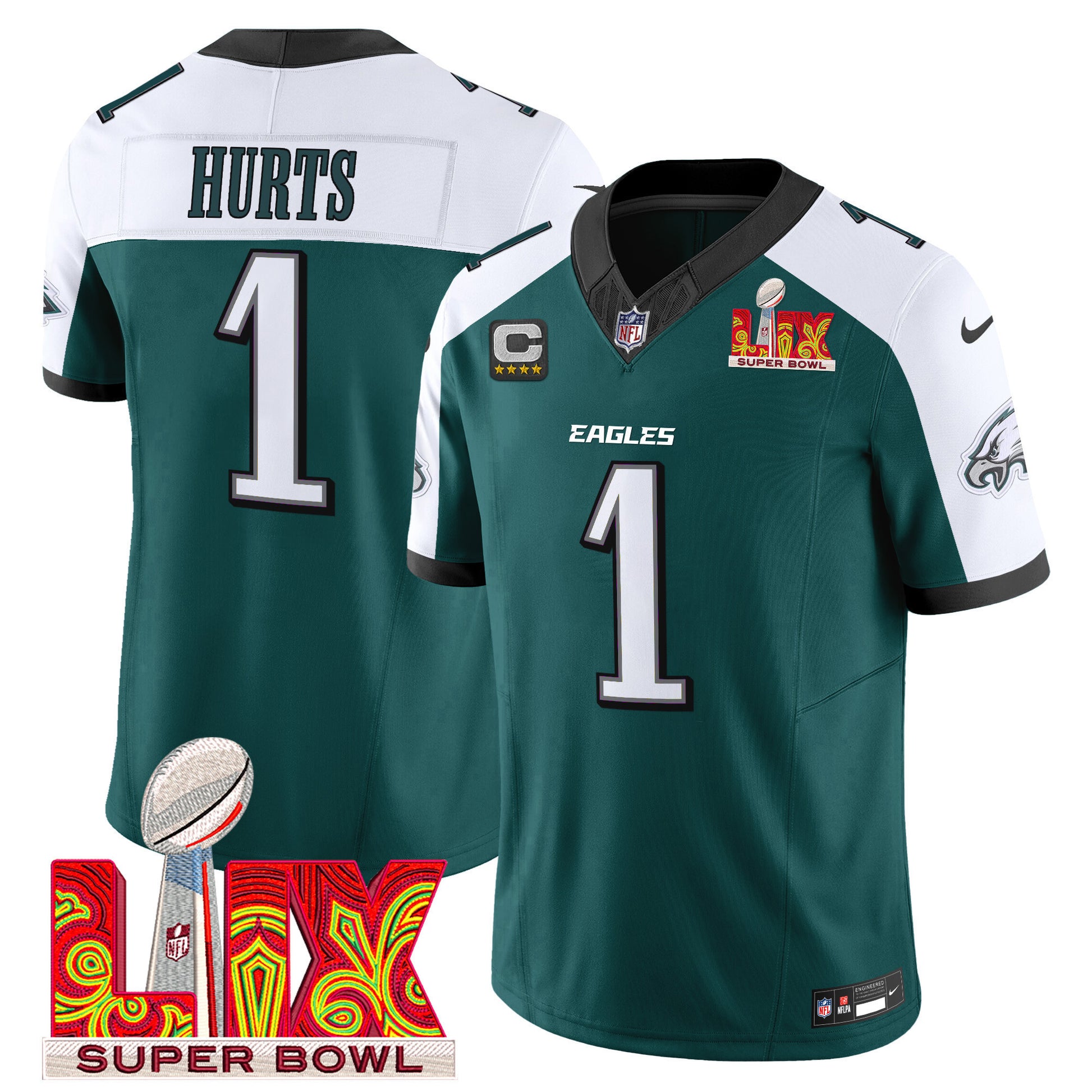 Green Alternate - Jalen Hurts