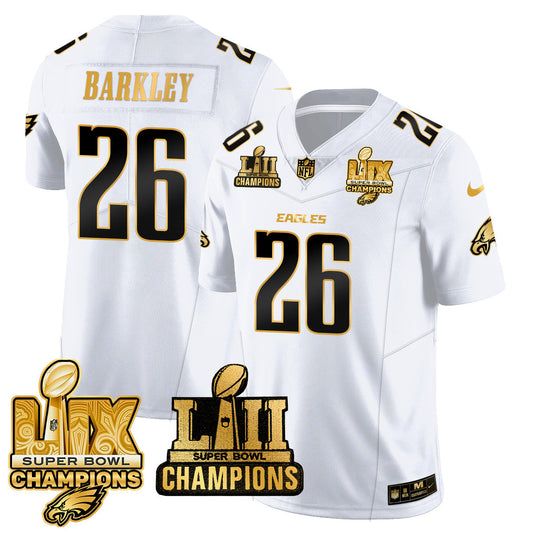 Saquon Barkley - 26 - White Gold