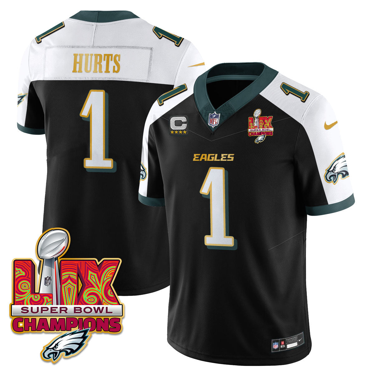 Black Alternate - Jalen Hurts
