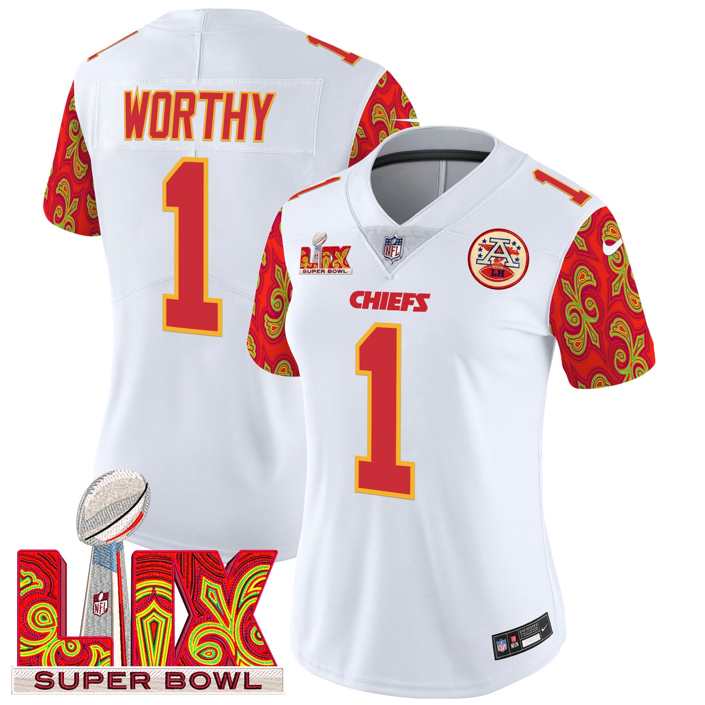 White - Xavier Worthy