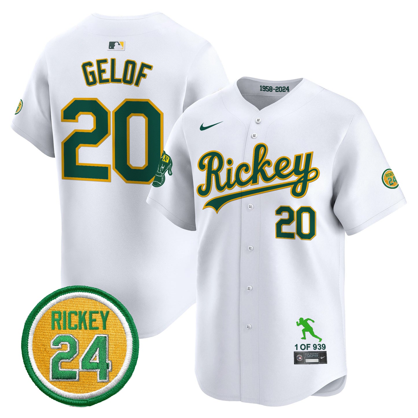 White - Zack Gelof