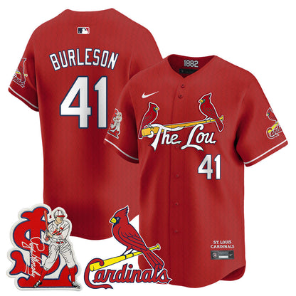 Alec Burleson - 41 - Red