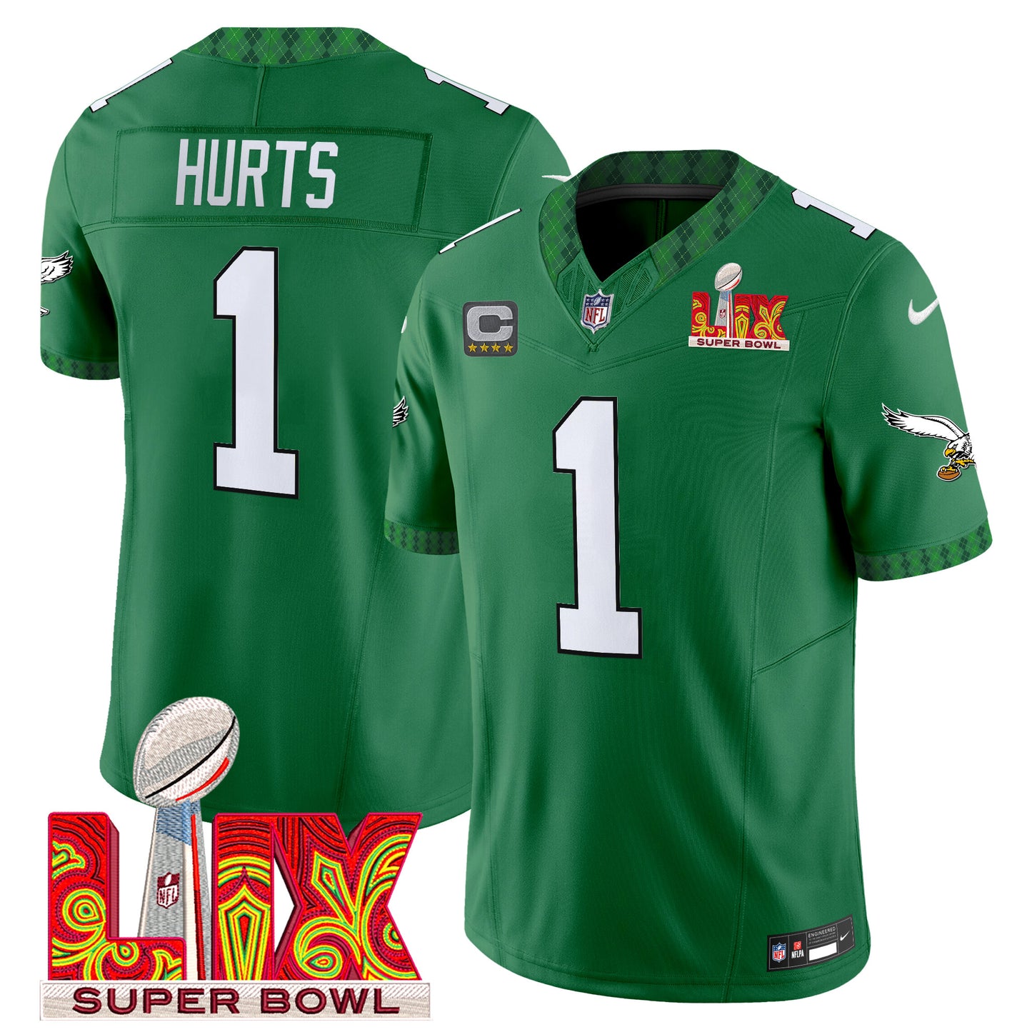 Kelly Green - Jalen Hurts