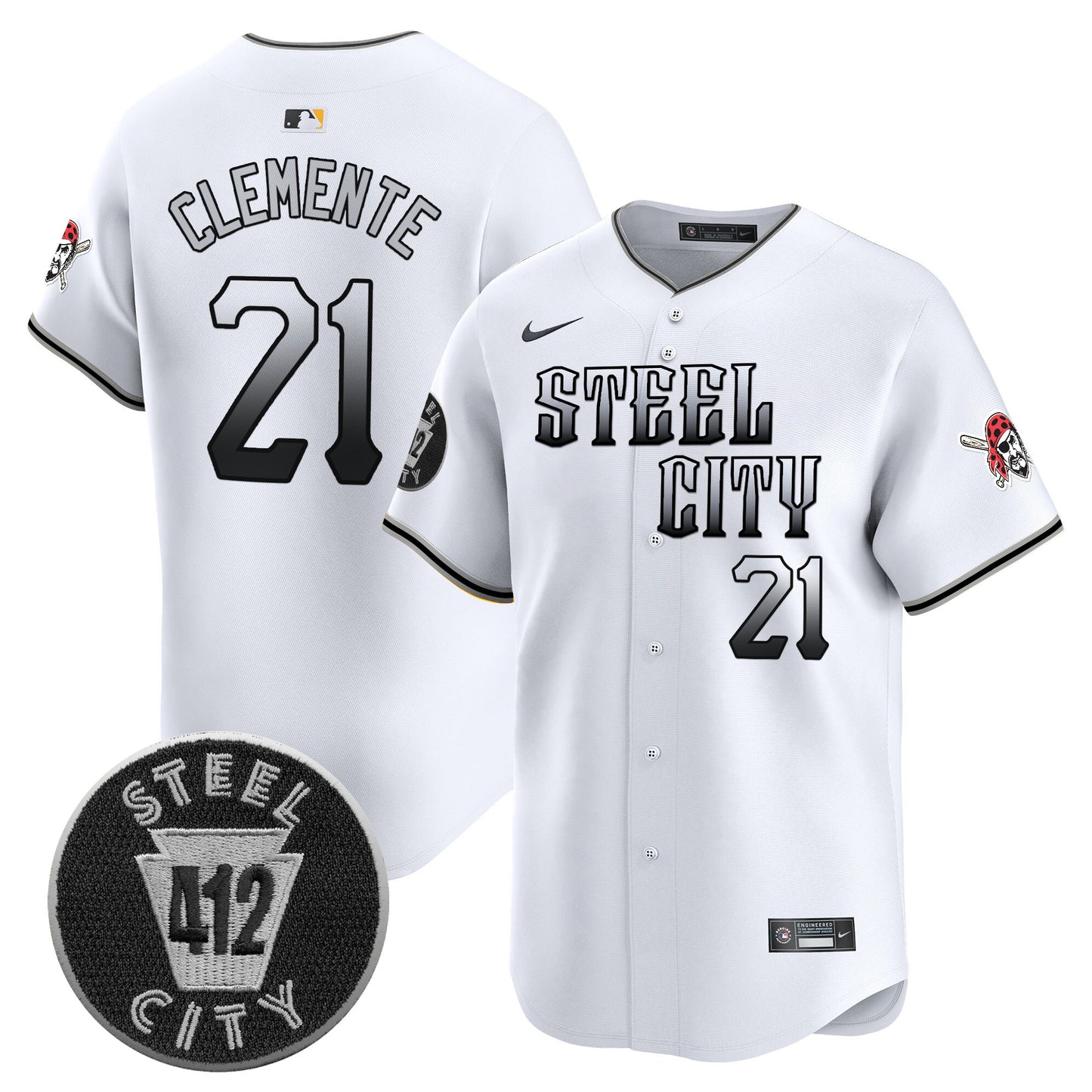 White - Roberto Clemente