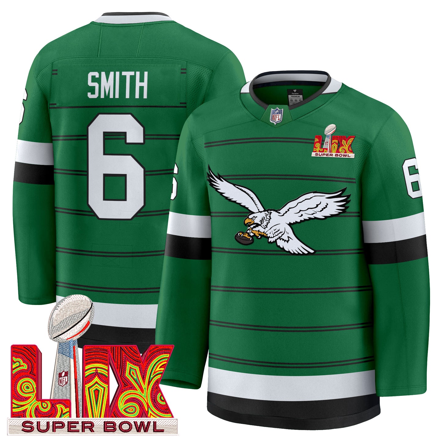 Kelly Green Hockey Premium Jersey