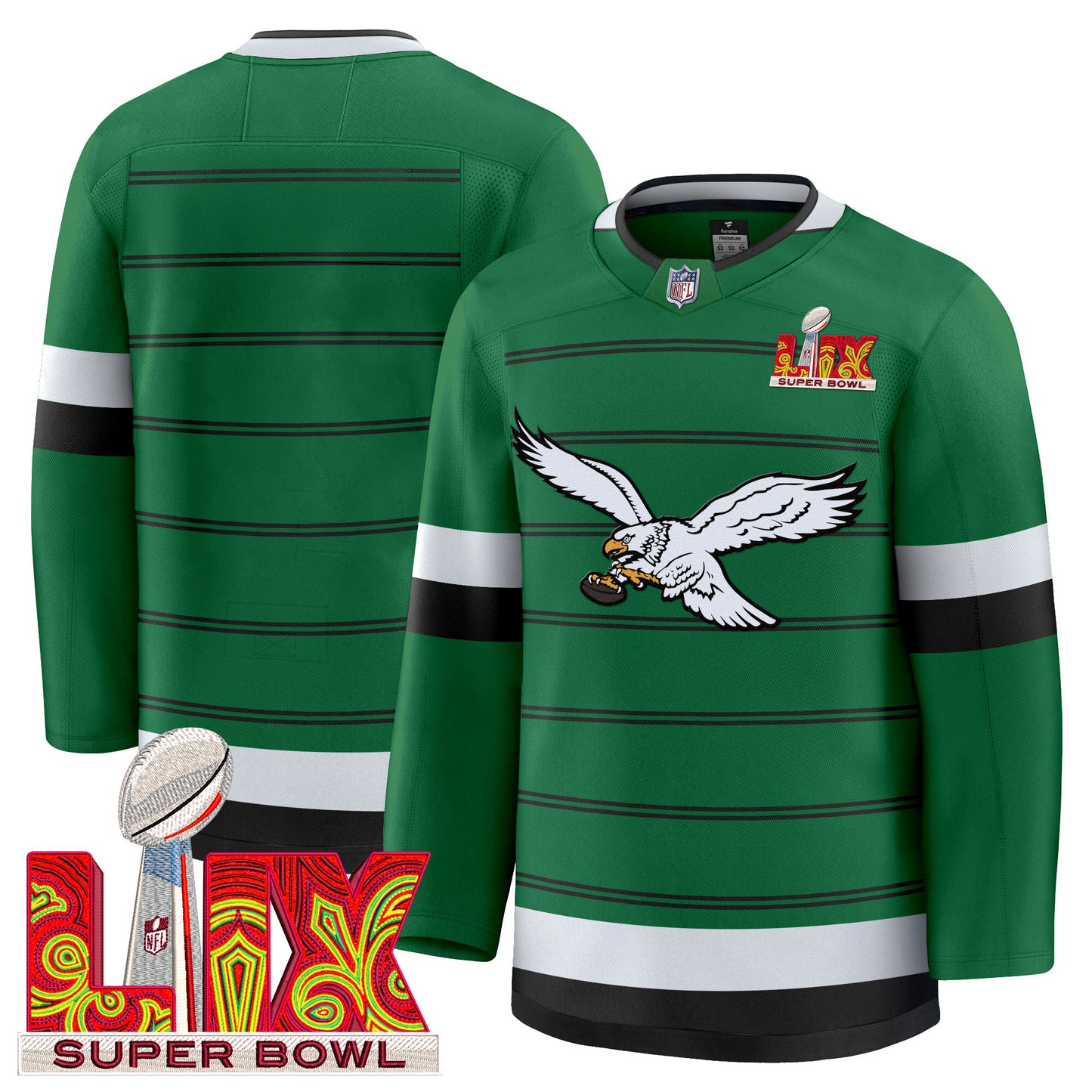 Kelly Green Hockey Premium Jersey