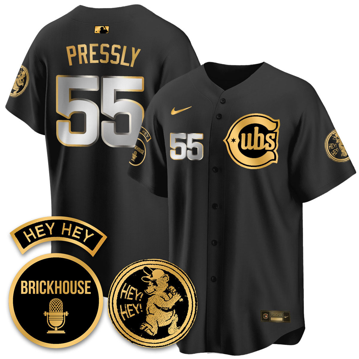 Ryan Pressly - 55 - Black Gold