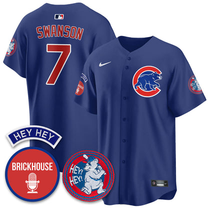 Dansby Swanson - 7 - Blue