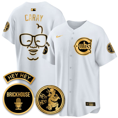 Harry Caray - White Gold