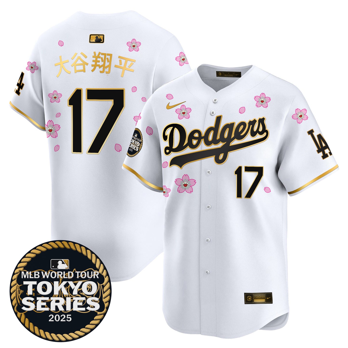 White Gold - Shohei Ohtani (Kanji)