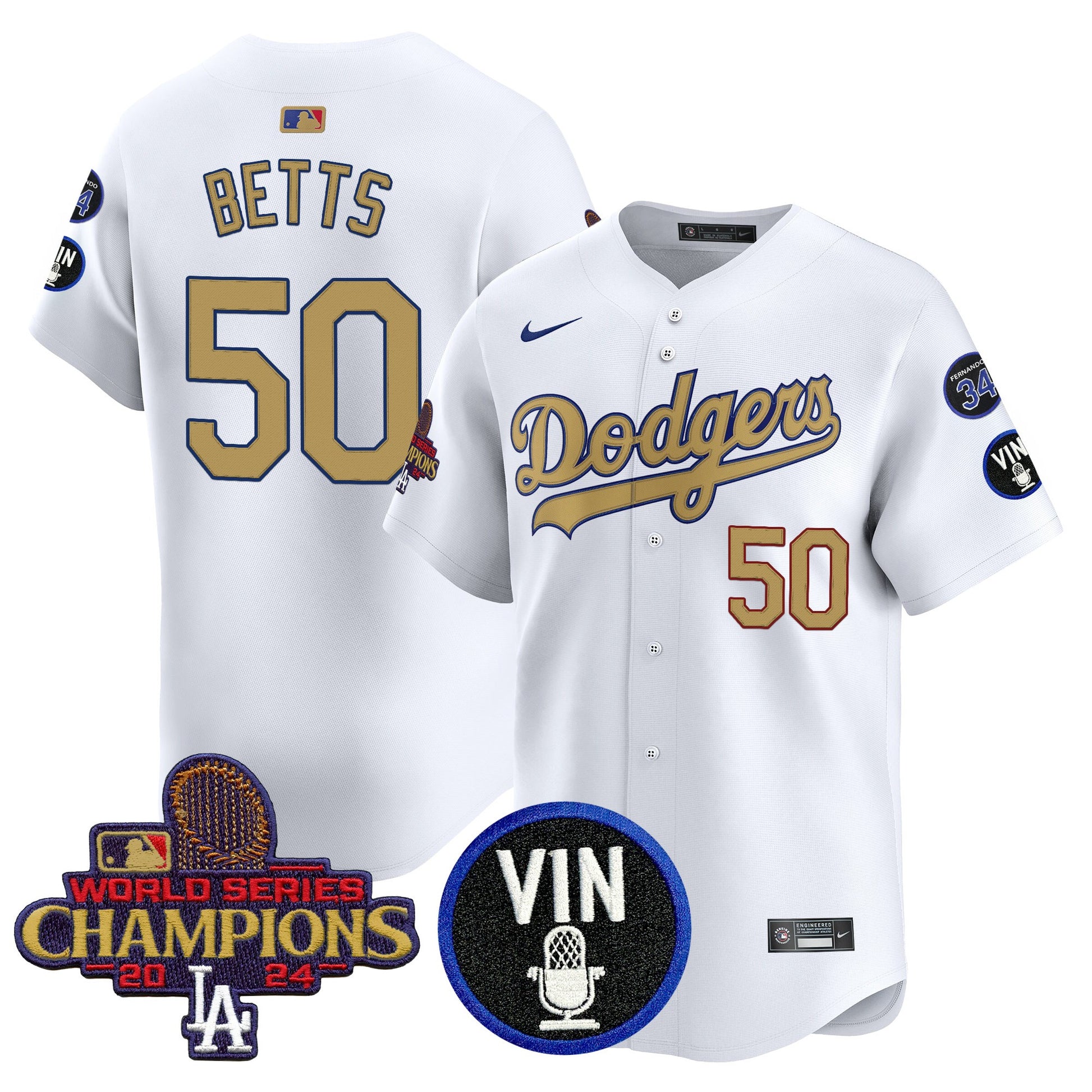 White - Mookie Betts