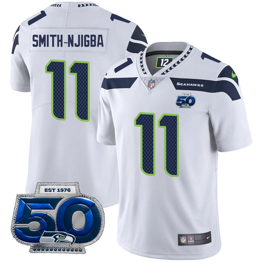 Jaxon Smith-Njigba - 11 - White