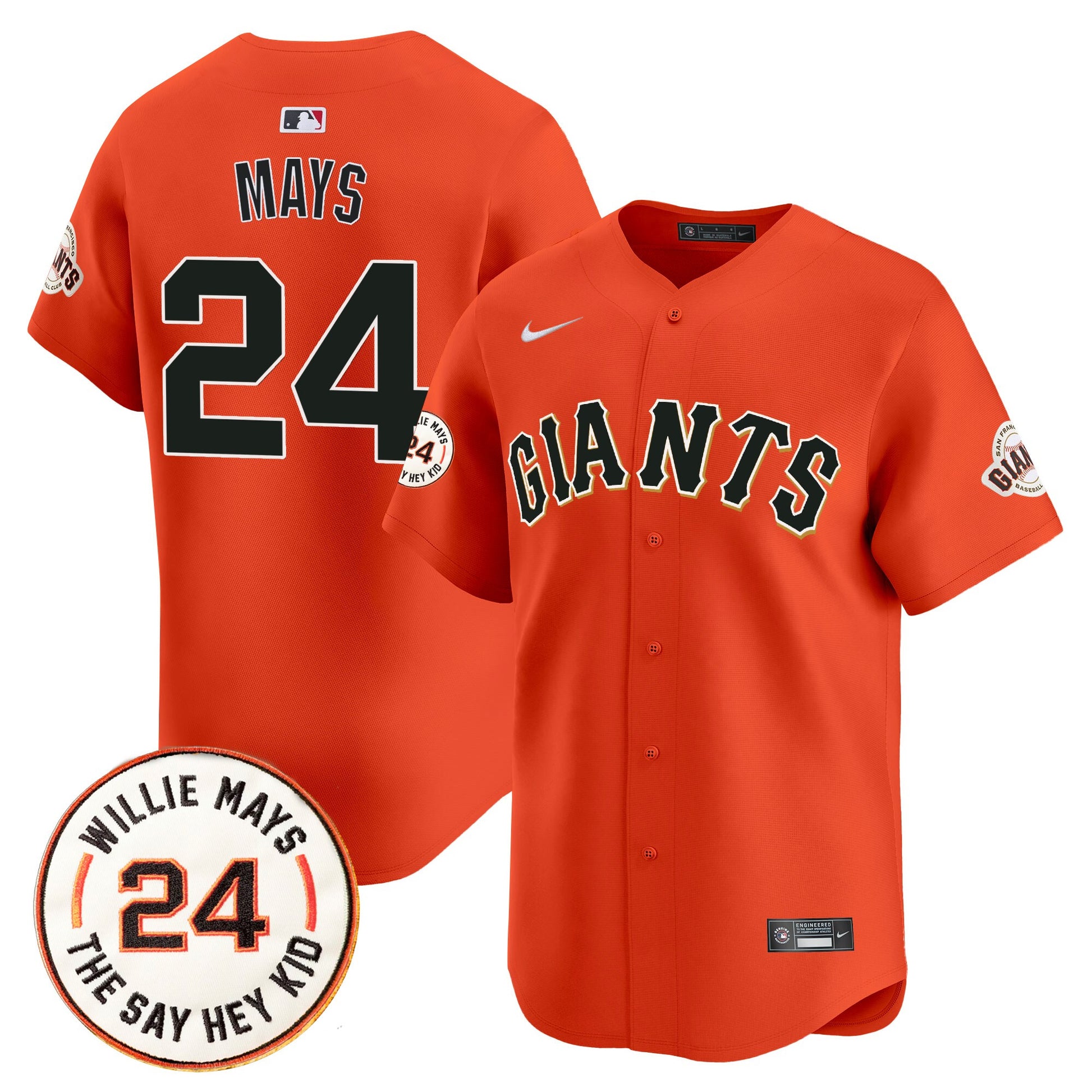 Orange - Willie Mays