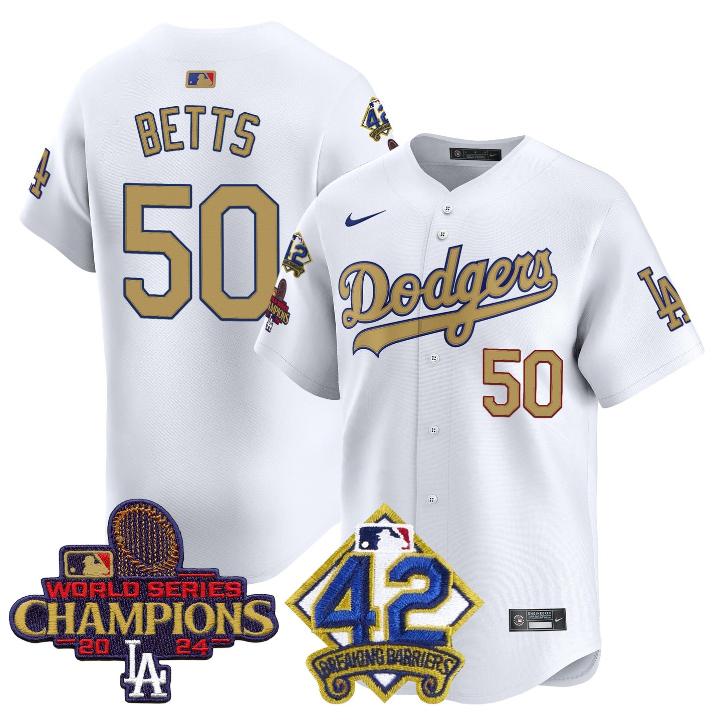 White - Mookie Betts