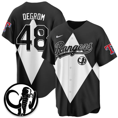 Jacob deGrom - 48 - Black