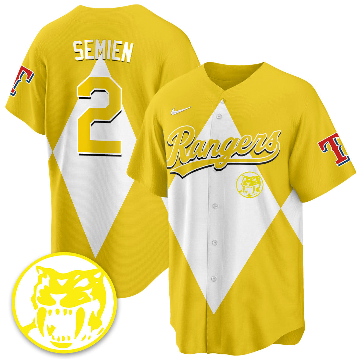 Marcus Semien - 2 - Yellow