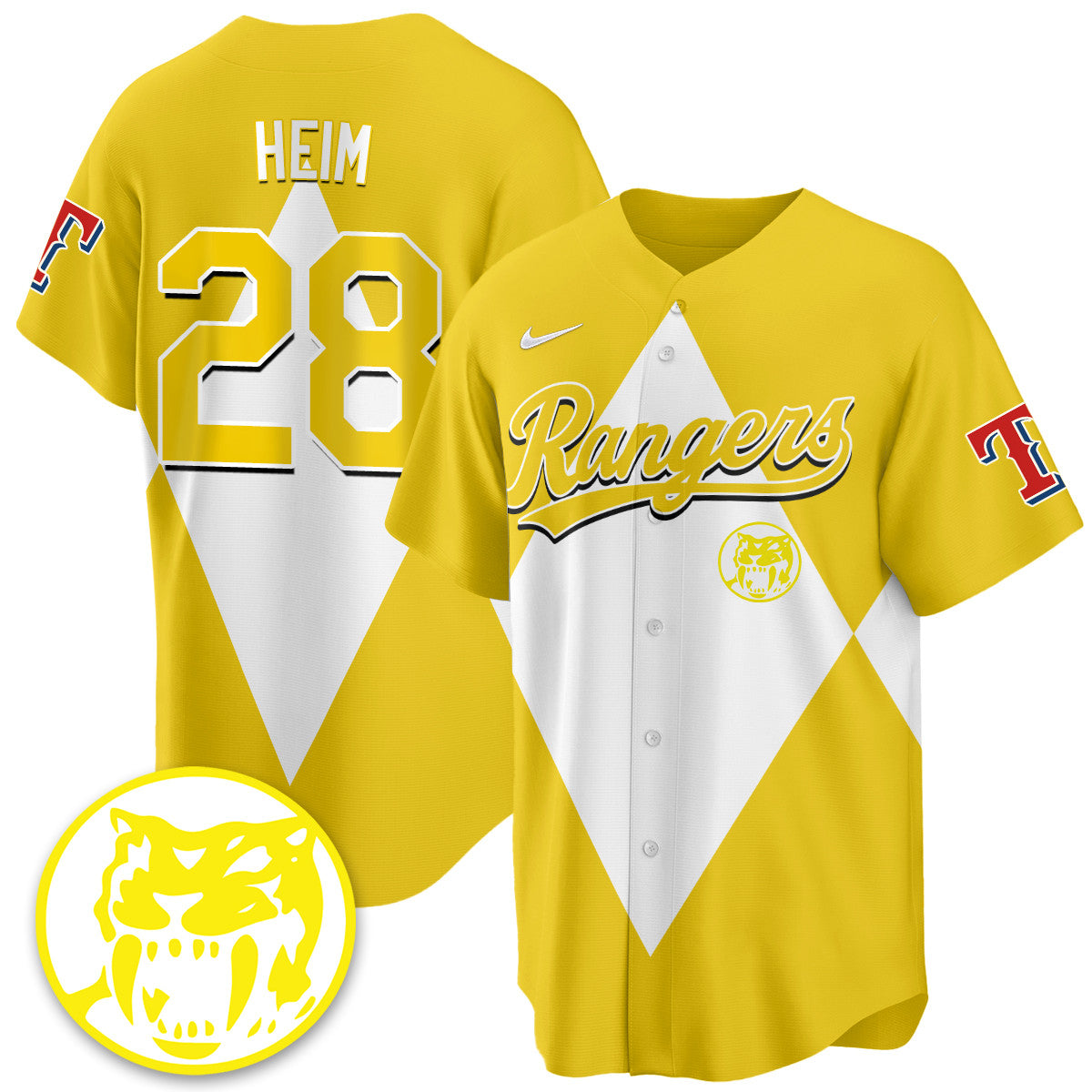Jonah Heim - 28 - Yellow