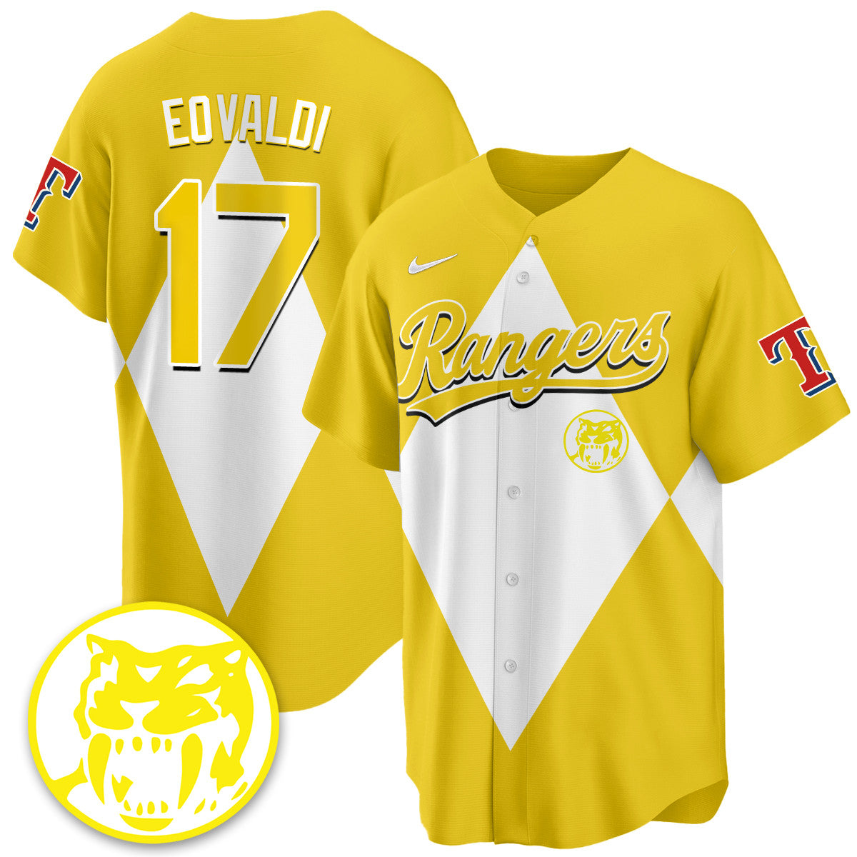Nathan Eovaldi - 17 - Yellow