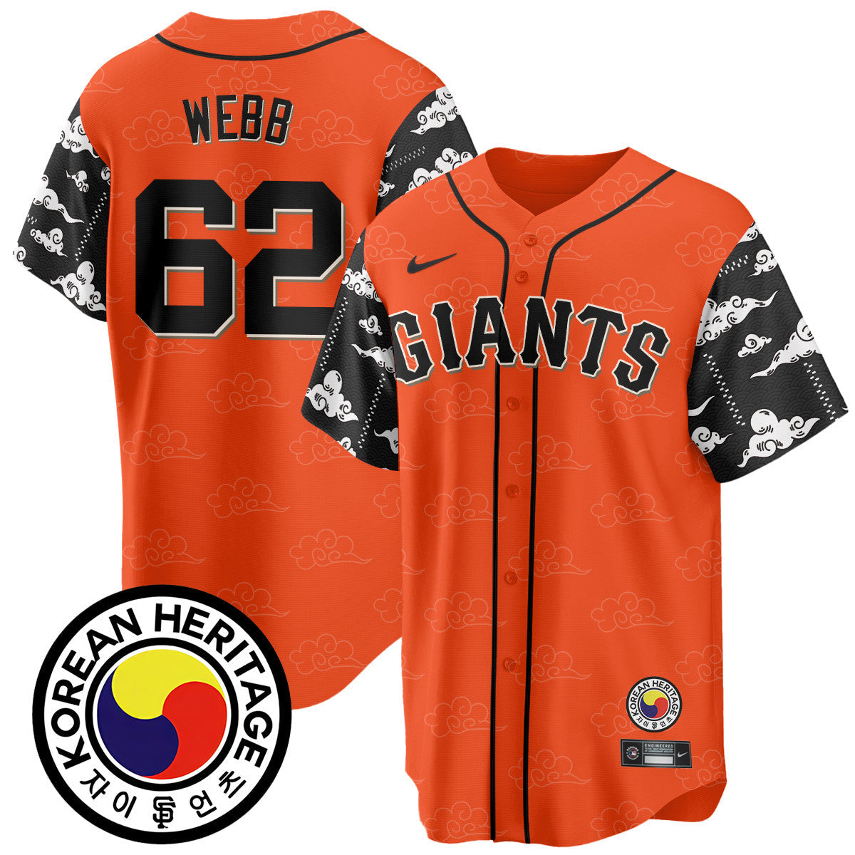 Logan Webb - 62 - Orange
