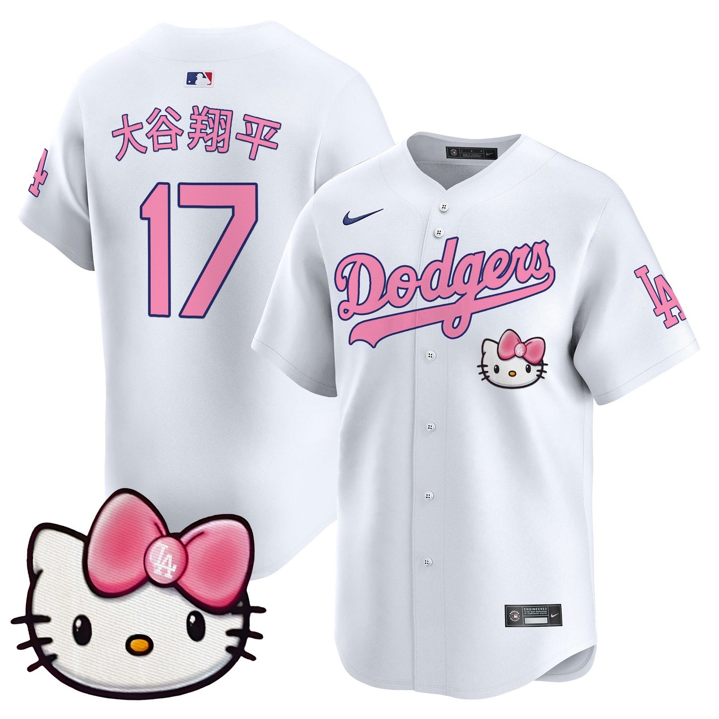 White - Shohei Ohtani (Kanji)