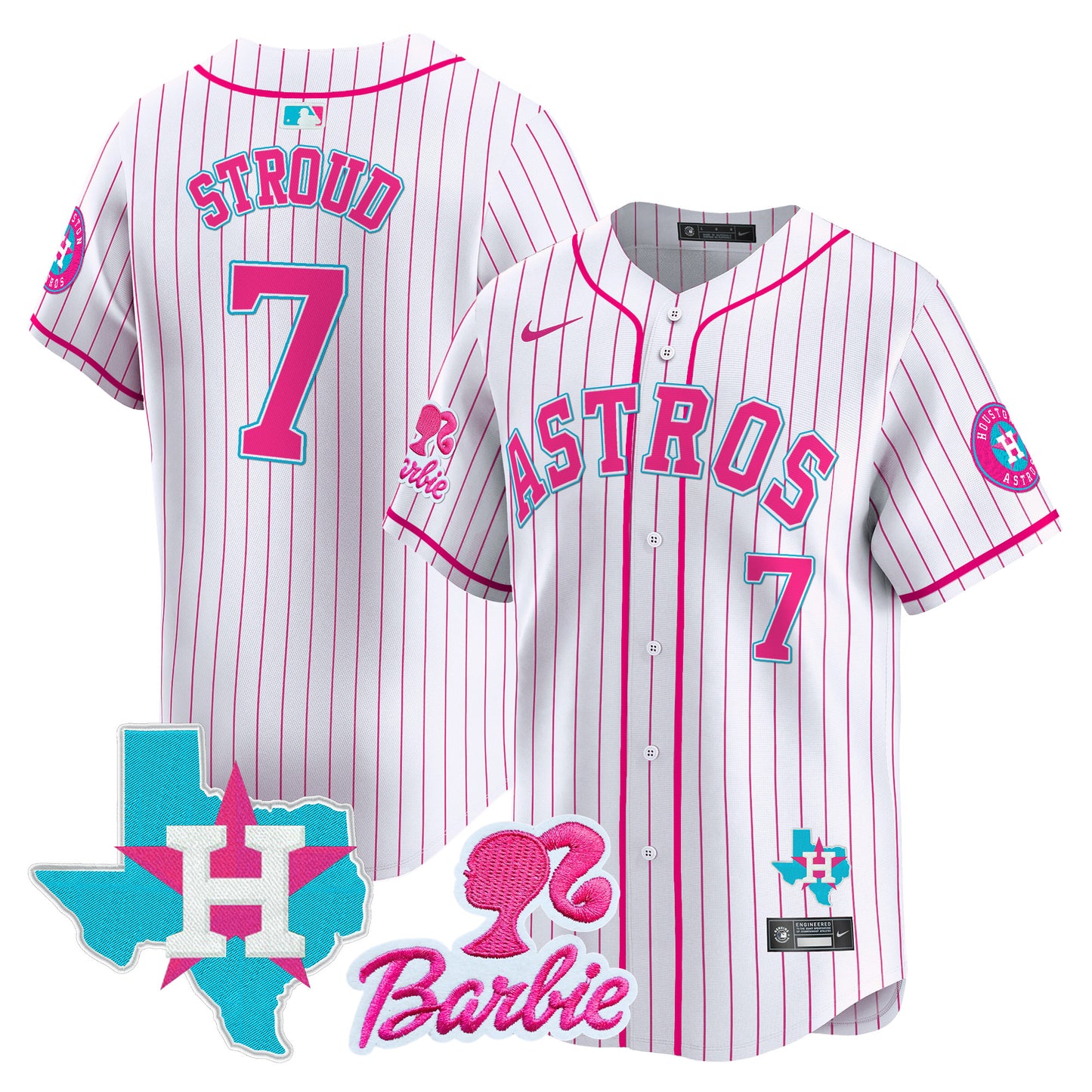 Pink Stripe - CJ Stroud