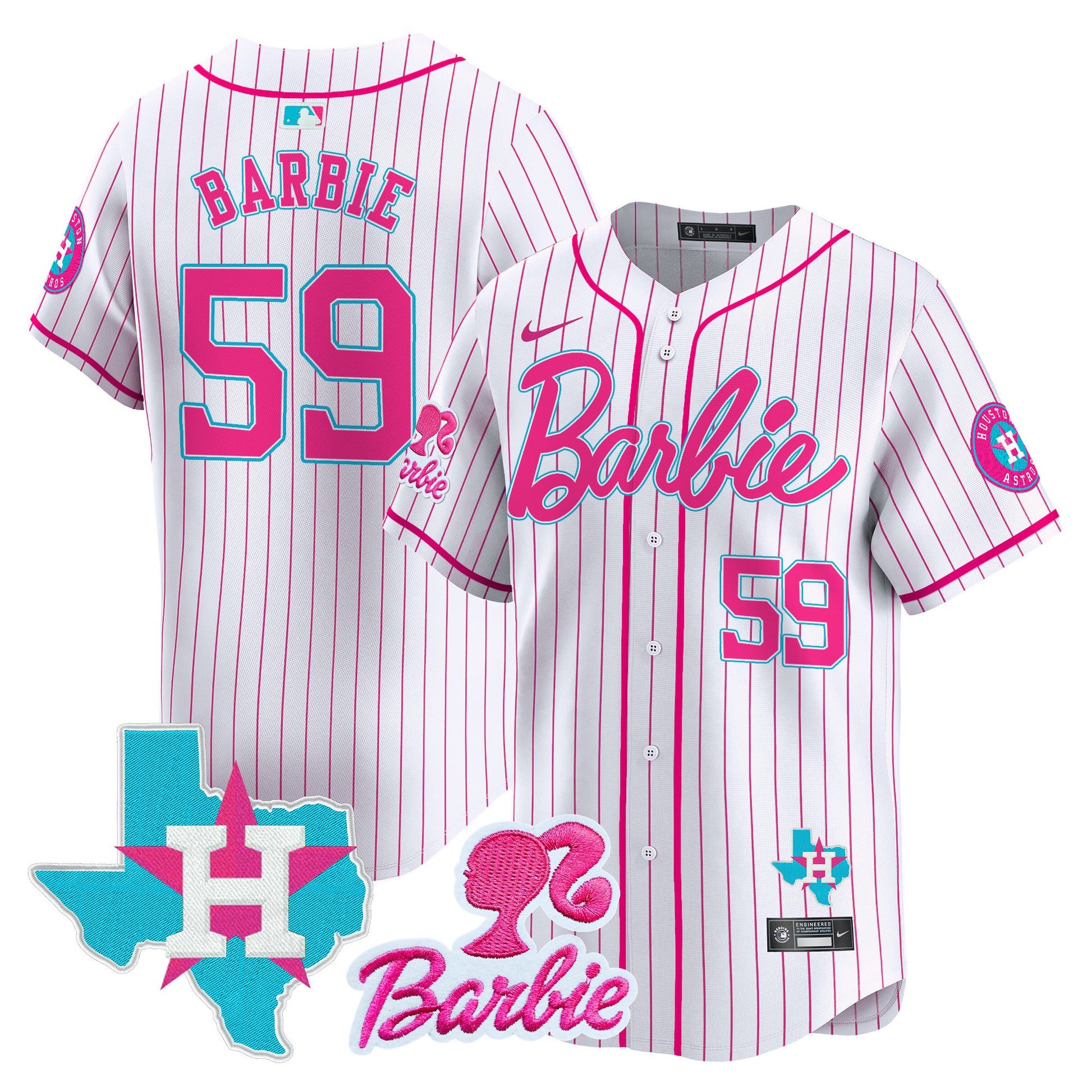 Pink Stripe - Barbie