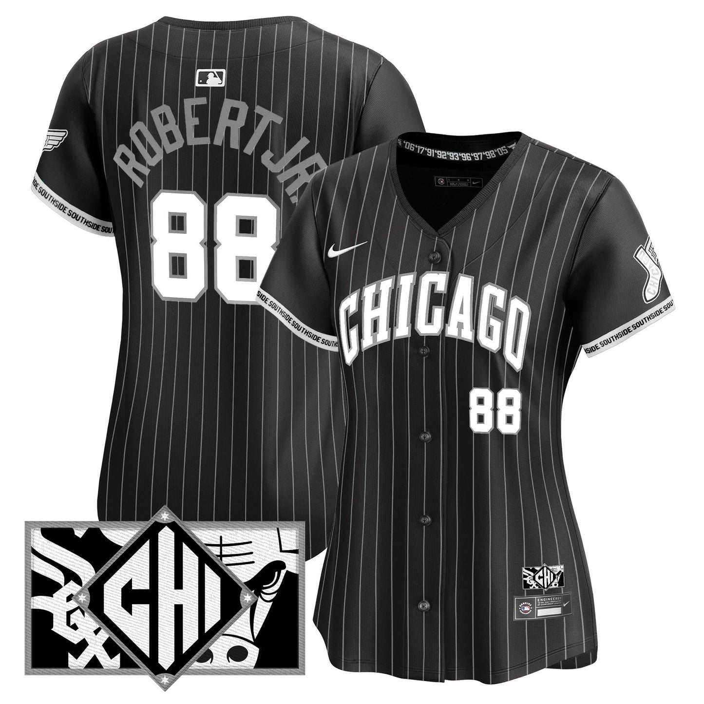 Black (B&W) - Luis Robert Jr.