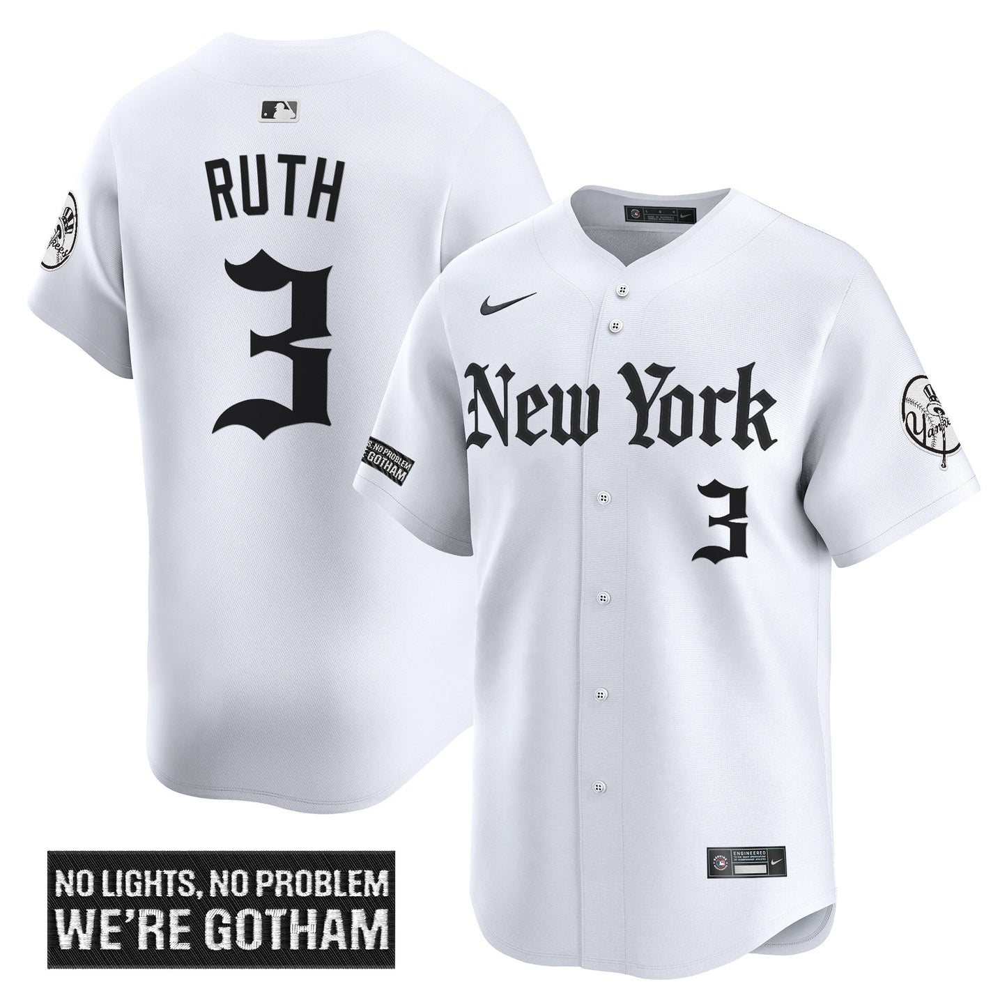 White - Babe Ruth