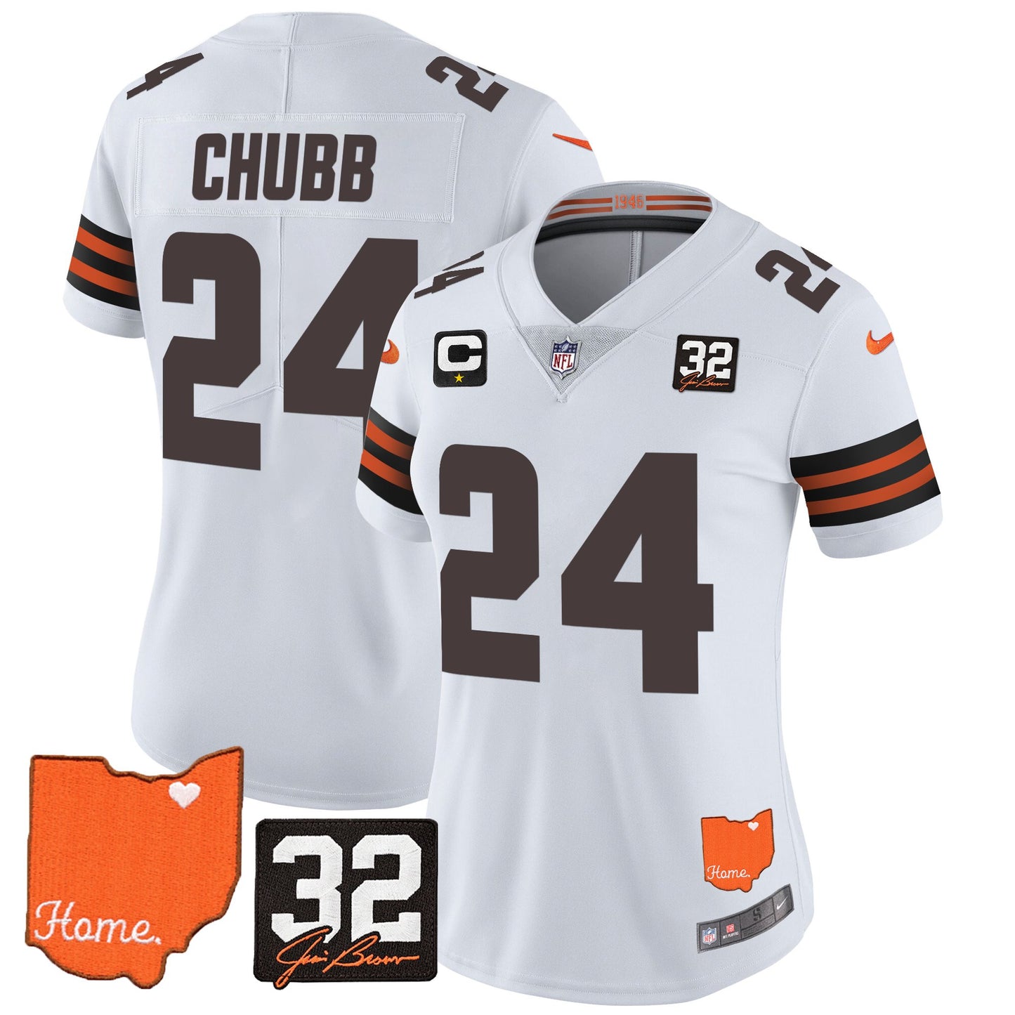 White - Nick Chubb