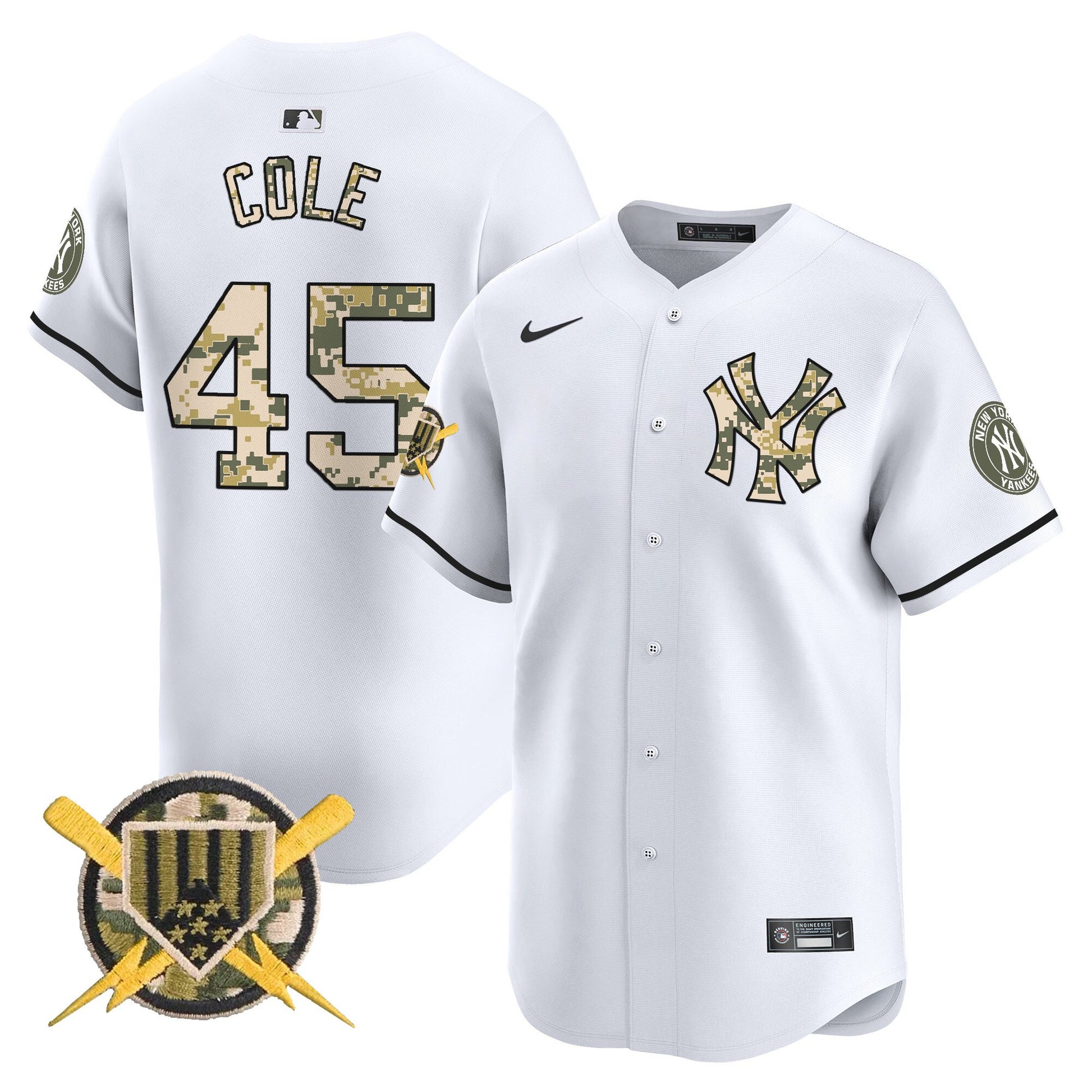 White - Gerrit Cole