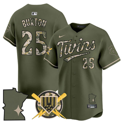 Minnesota Armed Forces Day Vapor Premier Limited Jersey