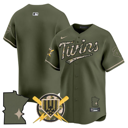 Minnesota Armed Forces Day Vapor Premier Limited Jersey