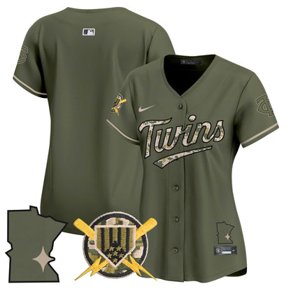 Minnesota Armed Forces Day Vapor Premier Limited Jersey