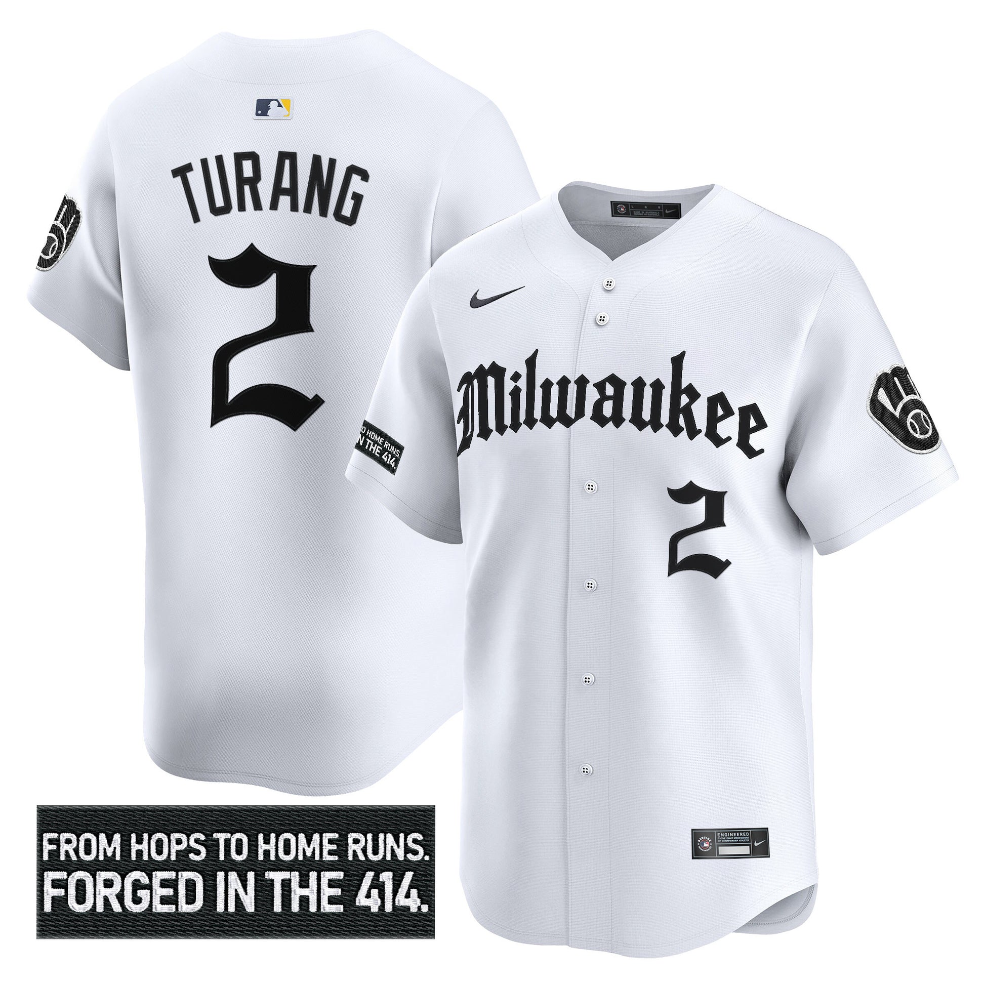 White - Brice Turang
