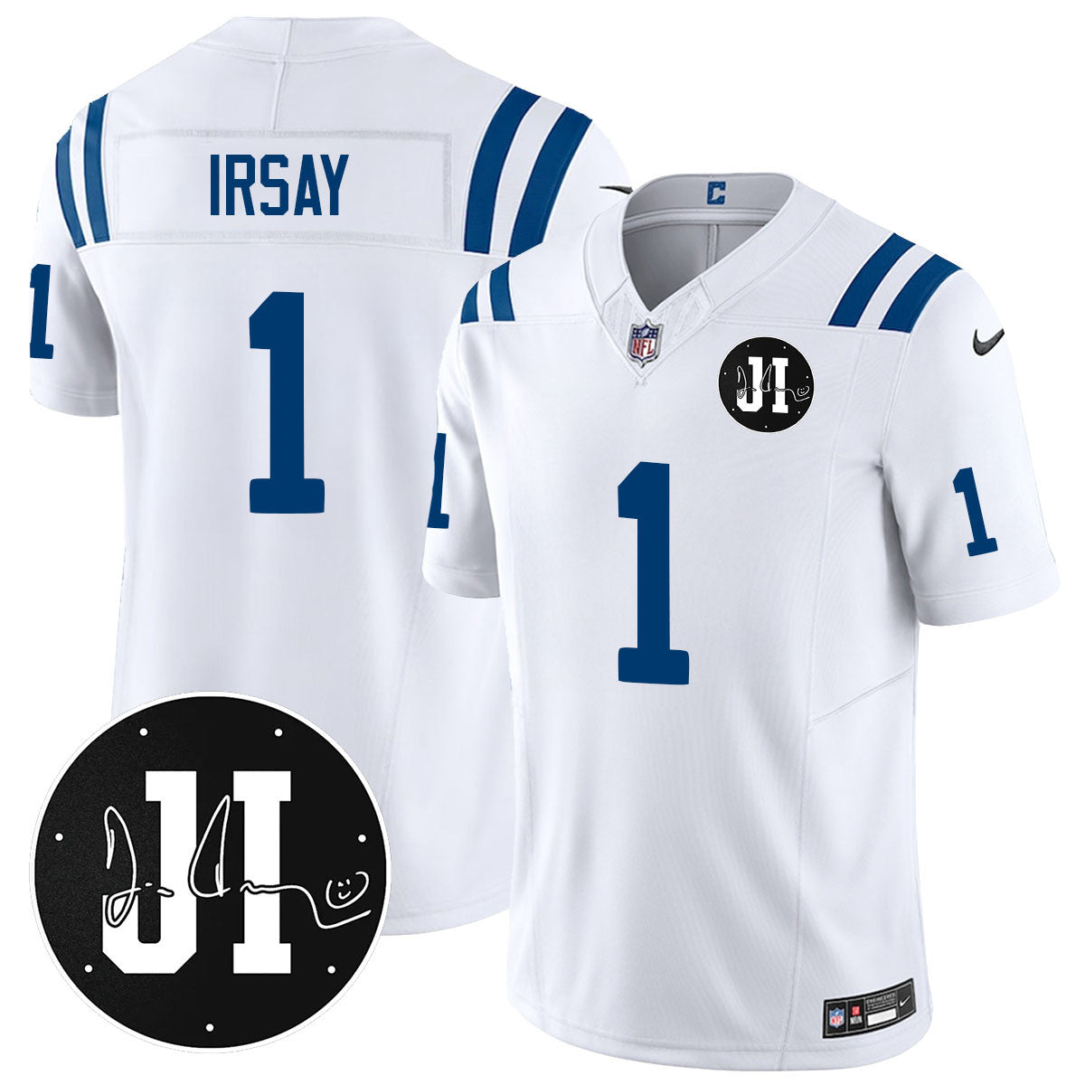 White - Jim Irsay - 1