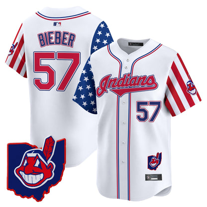 White - Shane Bieber