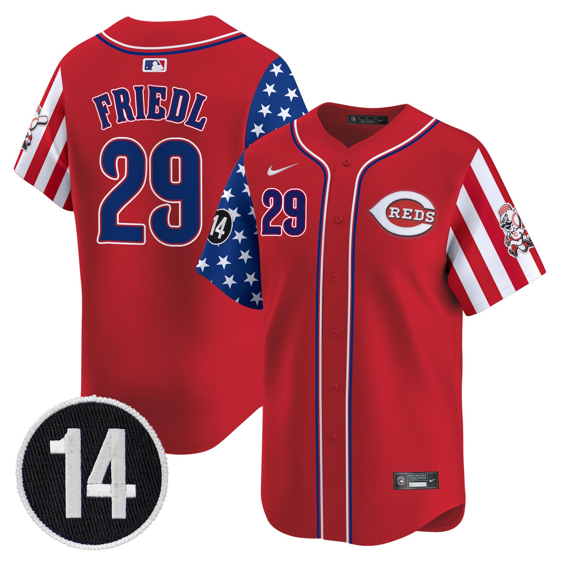 Red - TJ Friedl