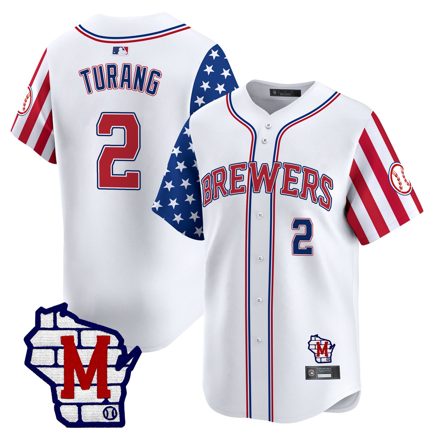 White - Brice Turang