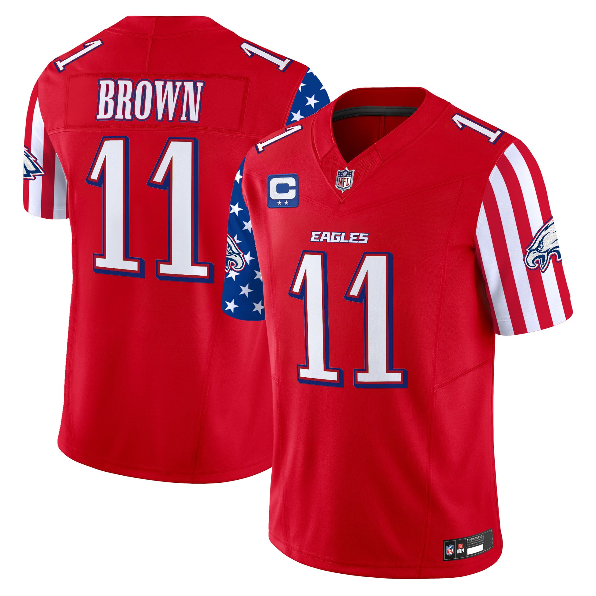 Red - A.J. Brown
