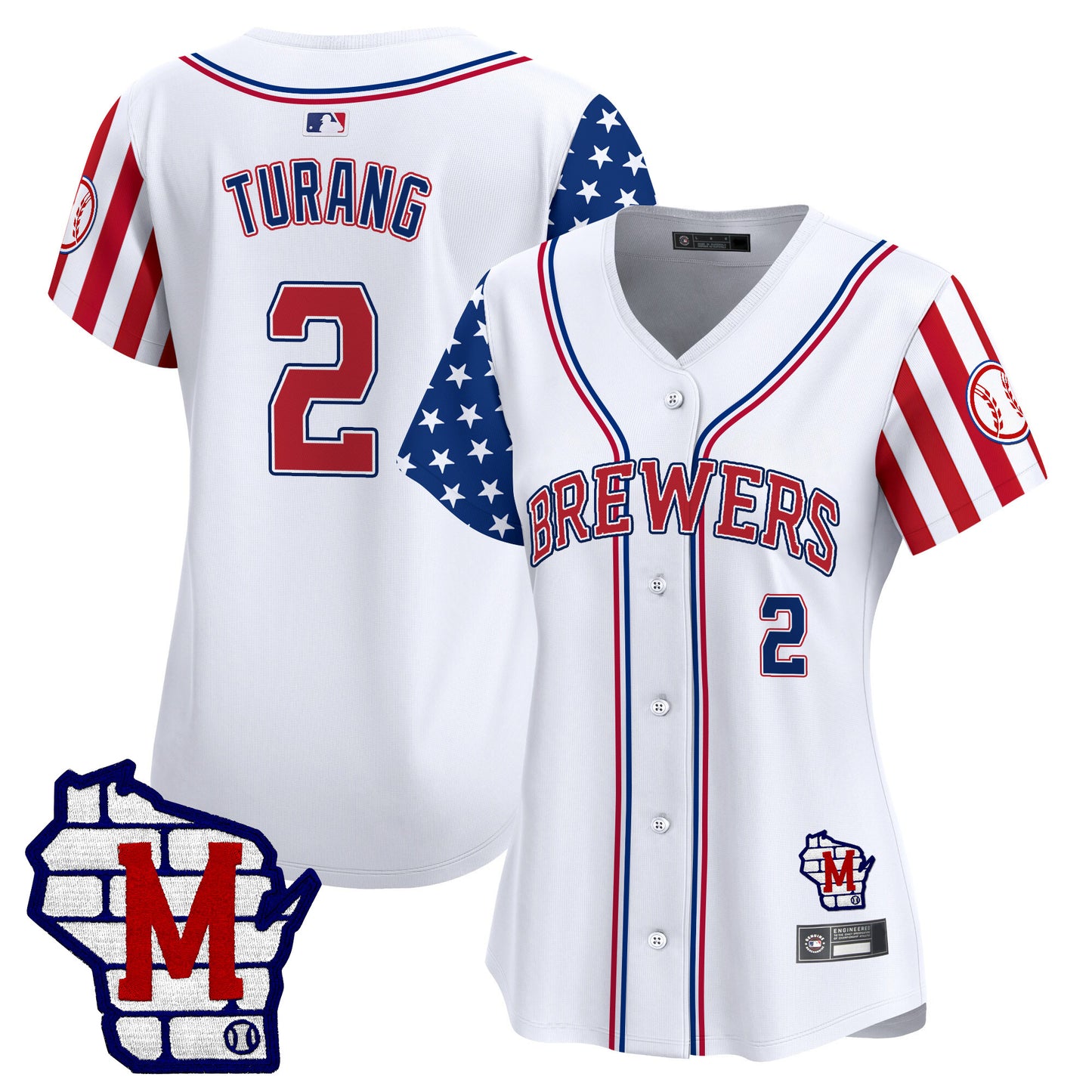 White - Brice Turang
