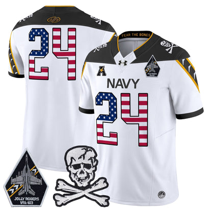 White - #24 Midshipmen